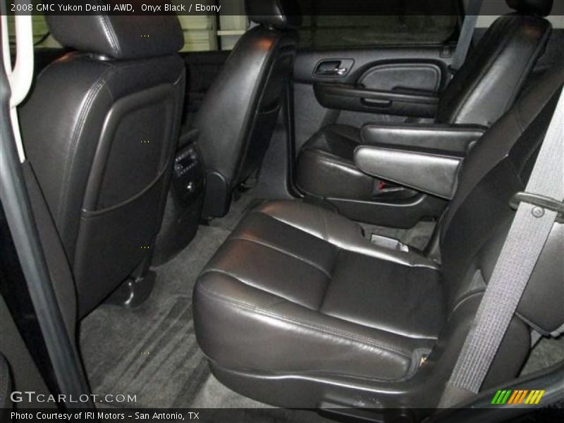 Onyx Black / Ebony 2008 GMC Yukon Denali AWD