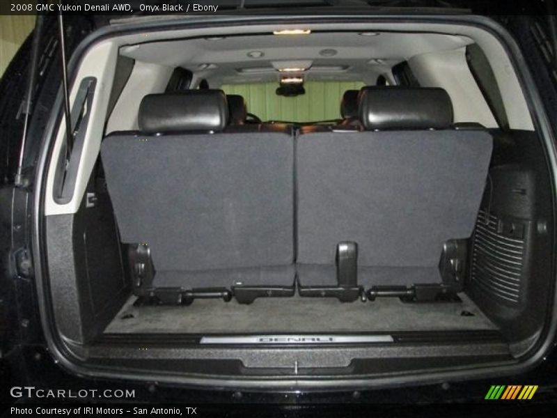 Onyx Black / Ebony 2008 GMC Yukon Denali AWD