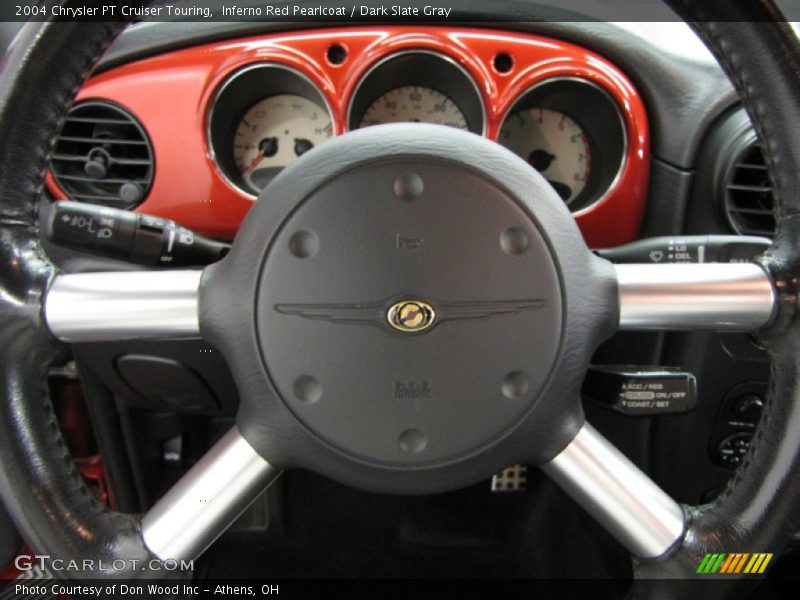 Inferno Red Pearlcoat / Dark Slate Gray 2004 Chrysler PT Cruiser Touring