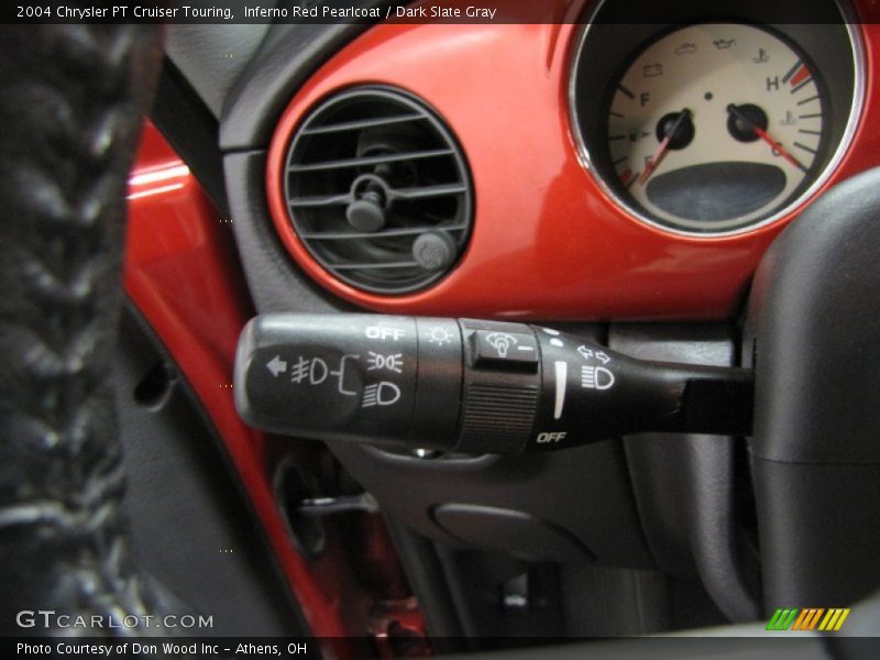 Inferno Red Pearlcoat / Dark Slate Gray 2004 Chrysler PT Cruiser Touring