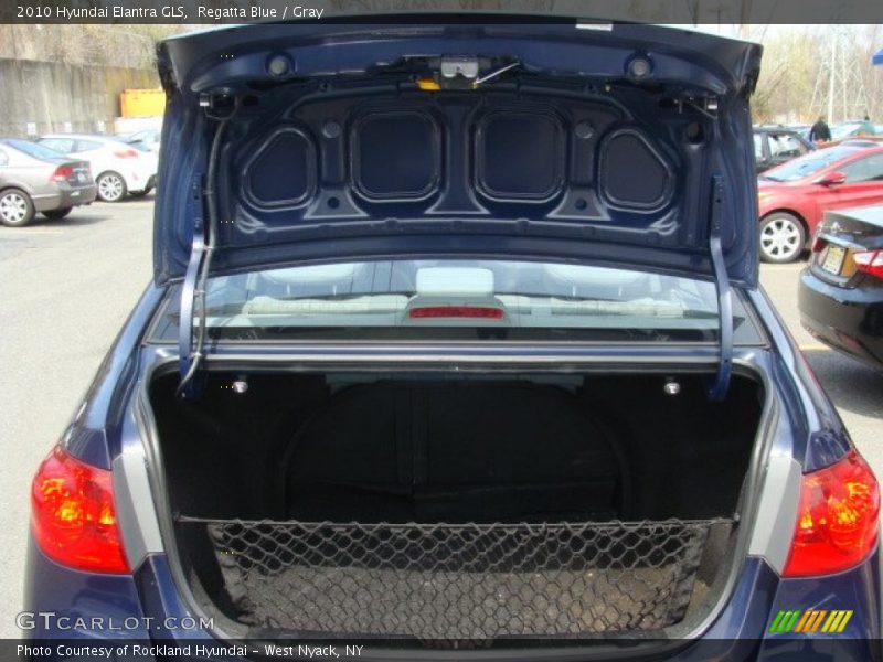 Regatta Blue / Gray 2010 Hyundai Elantra GLS