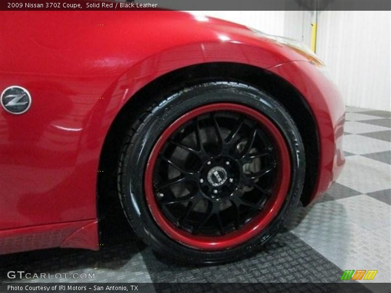 Solid Red / Black Leather 2009 Nissan 370Z Coupe