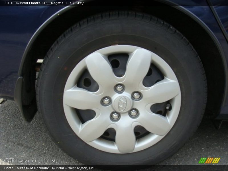 Regatta Blue / Gray 2010 Hyundai Elantra GLS