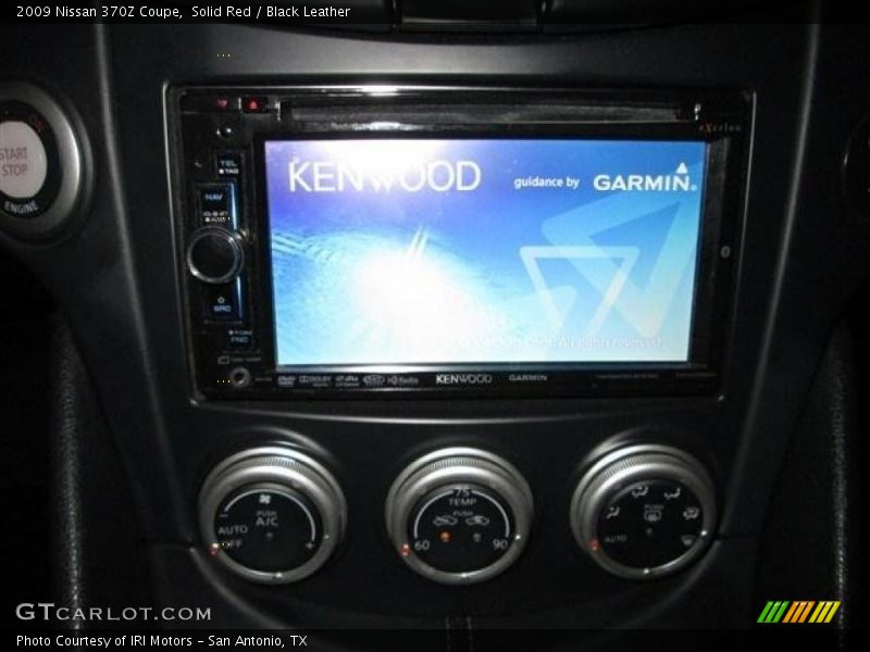 Solid Red / Black Leather 2009 Nissan 370Z Coupe