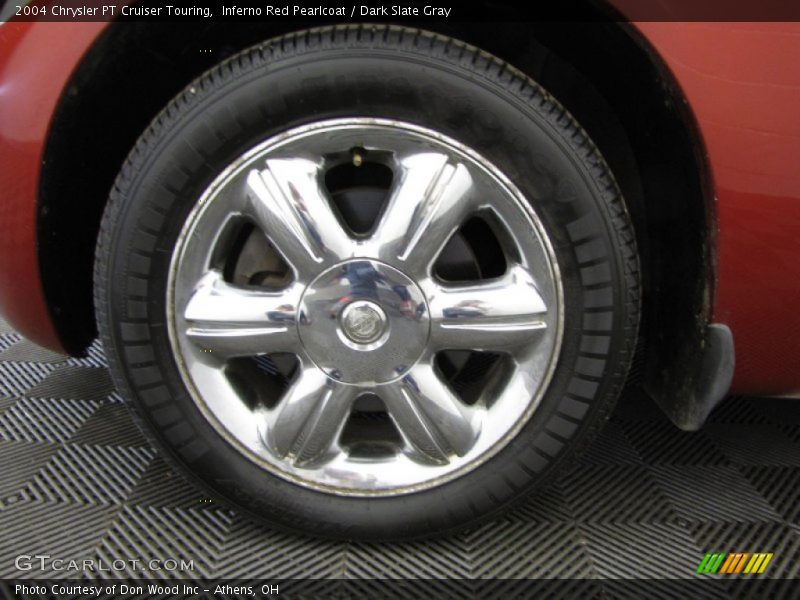 Inferno Red Pearlcoat / Dark Slate Gray 2004 Chrysler PT Cruiser Touring