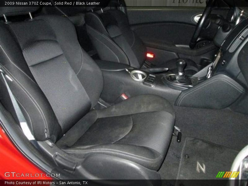 Solid Red / Black Leather 2009 Nissan 370Z Coupe