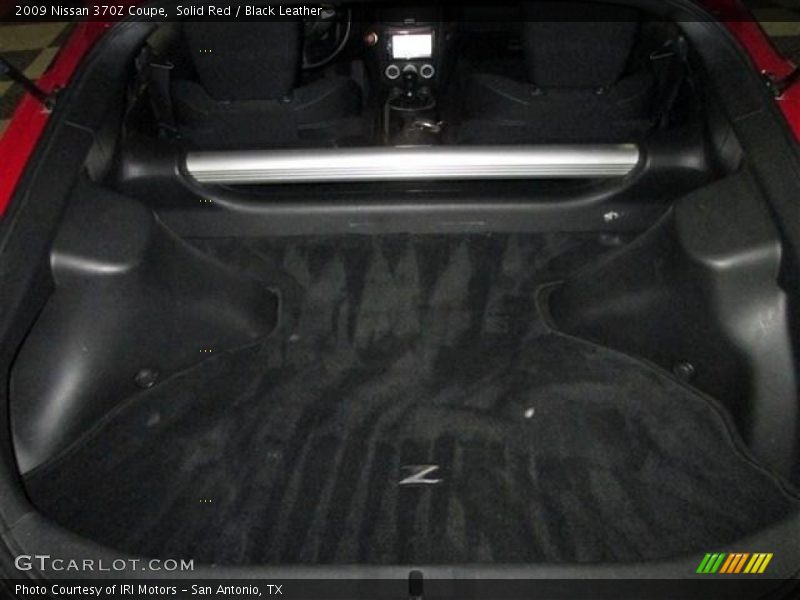 Solid Red / Black Leather 2009 Nissan 370Z Coupe