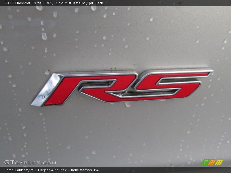 Gold Mist Metallic / Jet Black 2012 Chevrolet Cruze LT/RS