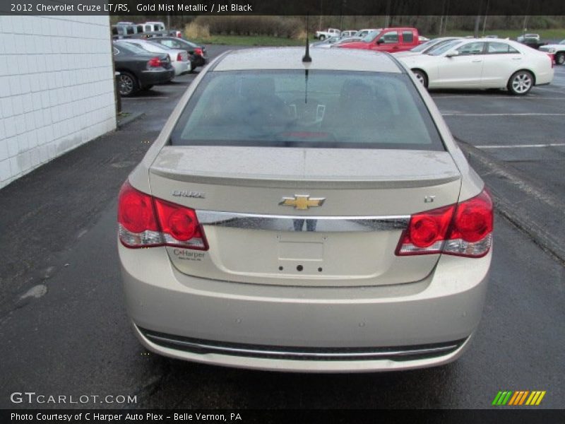 Gold Mist Metallic / Jet Black 2012 Chevrolet Cruze LT/RS