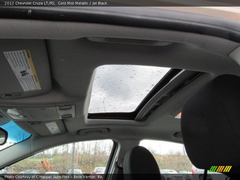 Gold Mist Metallic / Jet Black 2012 Chevrolet Cruze LT/RS