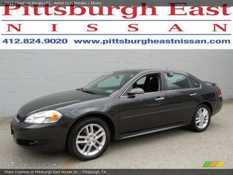 Ashen Gray Metallic / Ebony 2013 Chevrolet Impala LTZ