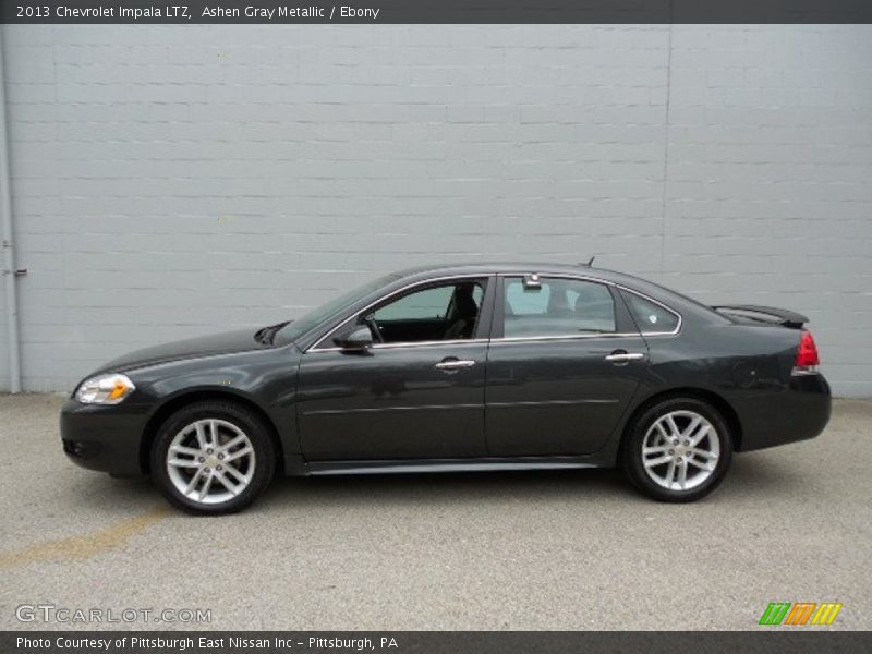 Ashen Gray Metallic / Ebony 2013 Chevrolet Impala LTZ