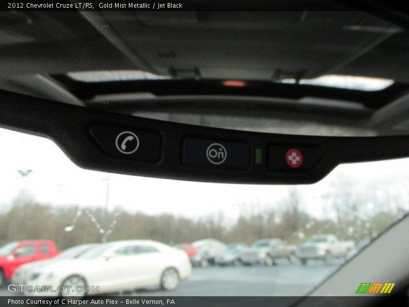 Gold Mist Metallic / Jet Black 2012 Chevrolet Cruze LT/RS