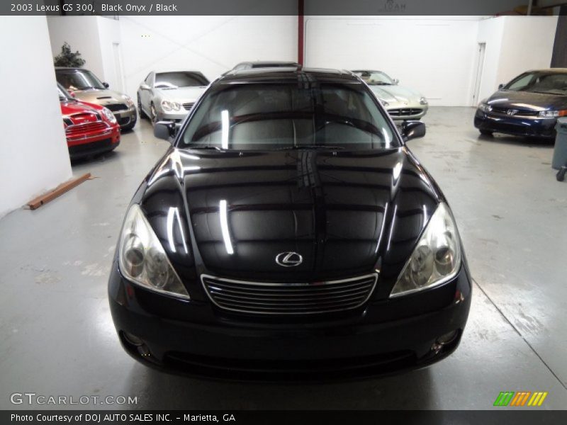 Black Onyx / Black 2003 Lexus GS 300