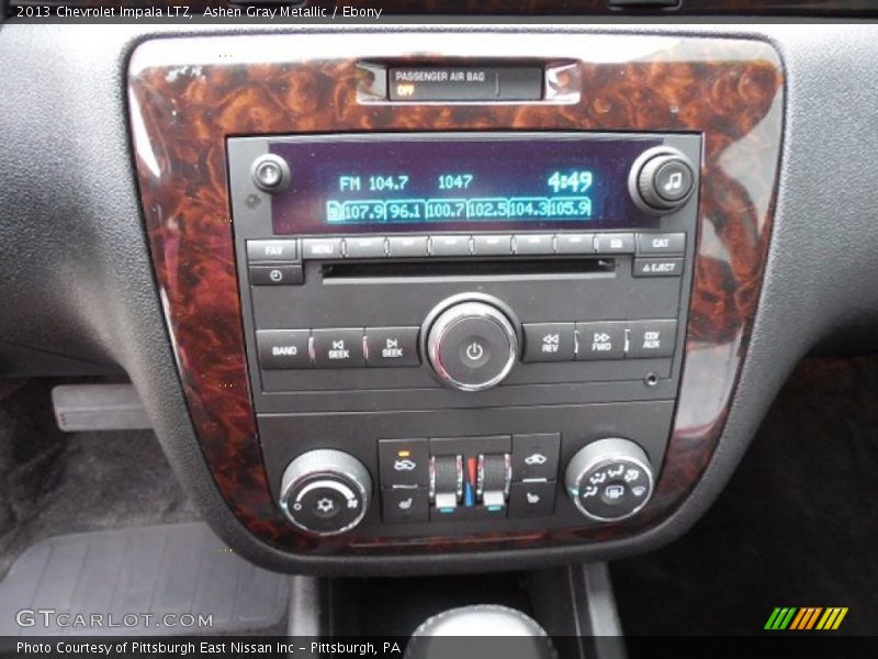 Ashen Gray Metallic / Ebony 2013 Chevrolet Impala LTZ