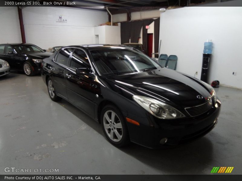 Black Onyx / Black 2003 Lexus GS 300