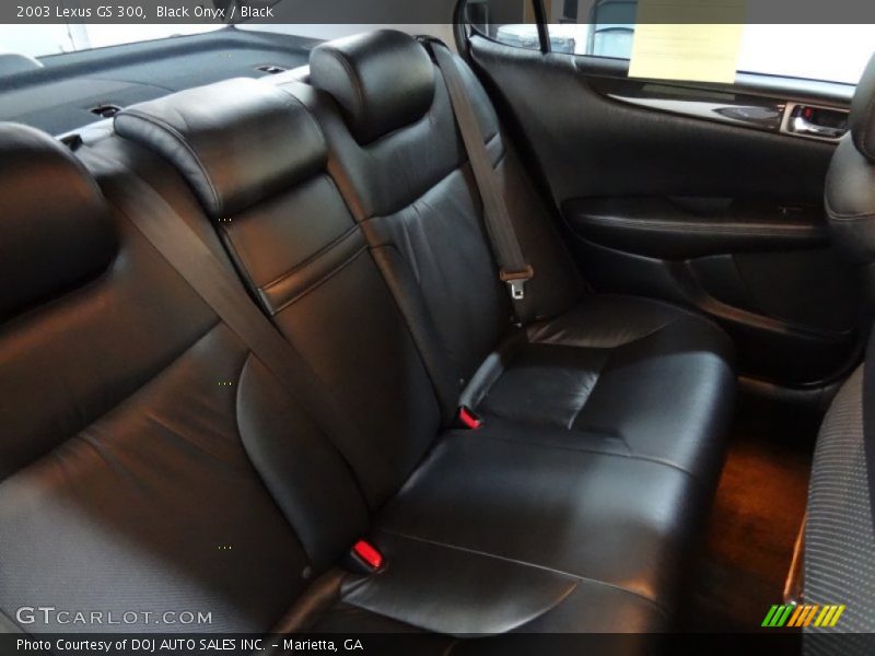Black Onyx / Black 2003 Lexus GS 300