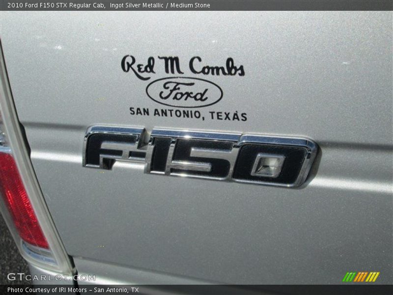 Ingot Silver Metallic / Medium Stone 2010 Ford F150 STX Regular Cab