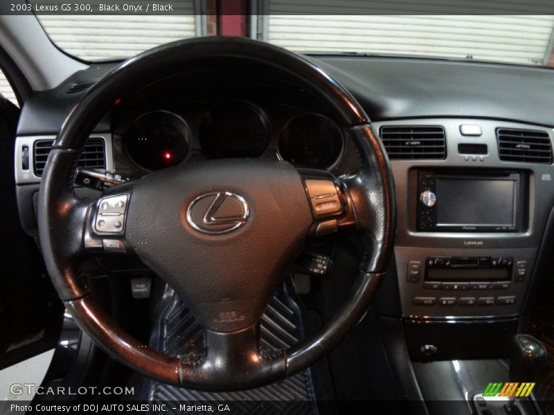 Black Onyx / Black 2003 Lexus GS 300