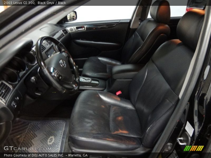 Black Onyx / Black 2003 Lexus GS 300