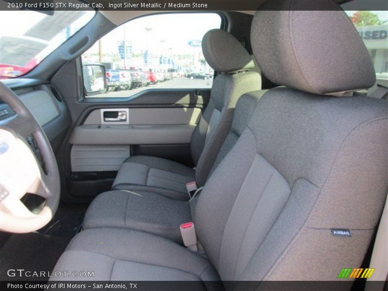Ingot Silver Metallic / Medium Stone 2010 Ford F150 STX Regular Cab