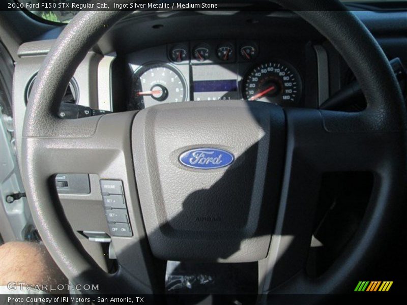 Ingot Silver Metallic / Medium Stone 2010 Ford F150 STX Regular Cab
