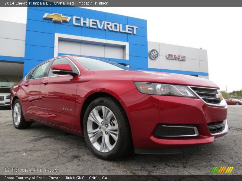 Crystal Red Tintcoat / Jet Black 2014 Chevrolet Impala LT