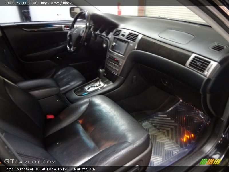 Black Onyx / Black 2003 Lexus GS 300