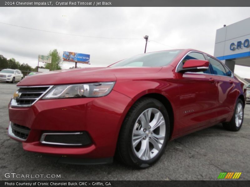 Crystal Red Tintcoat / Jet Black 2014 Chevrolet Impala LT