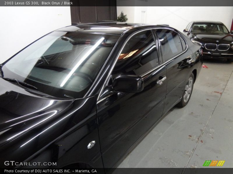 Black Onyx / Black 2003 Lexus GS 300