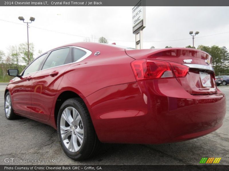 Crystal Red Tintcoat / Jet Black 2014 Chevrolet Impala LT