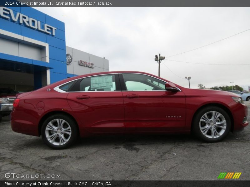 Crystal Red Tintcoat / Jet Black 2014 Chevrolet Impala LT