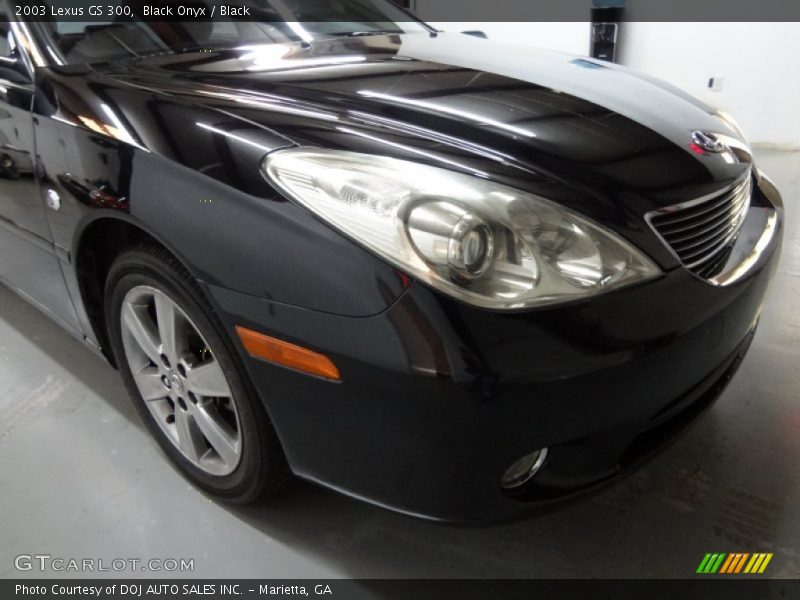 Black Onyx / Black 2003 Lexus GS 300