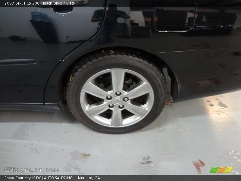 Black Onyx / Black 2003 Lexus GS 300