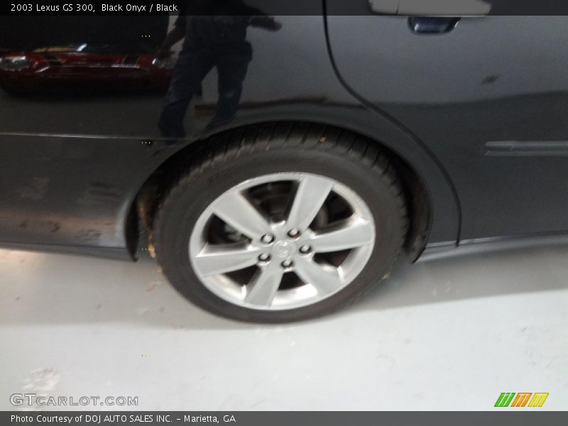 Black Onyx / Black 2003 Lexus GS 300