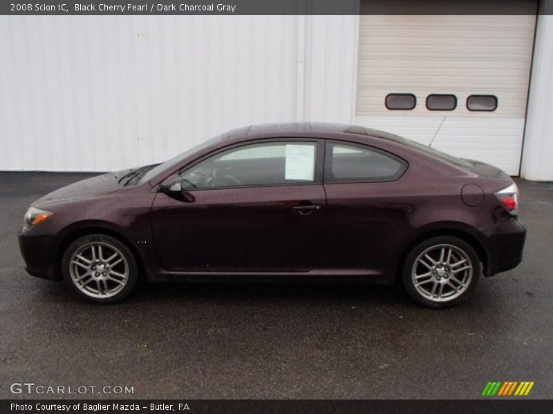 Black Cherry Pearl / Dark Charcoal Gray 2008 Scion tC