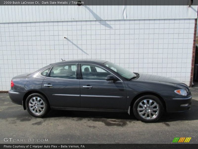 Dark Slate Metallic / Titanium 2009 Buick LaCrosse CX