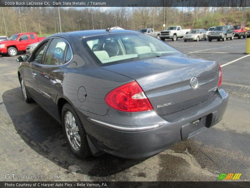 Dark Slate Metallic / Titanium 2009 Buick LaCrosse CX