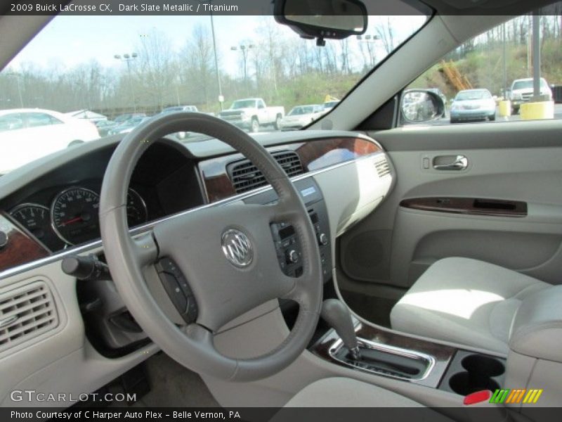 Dark Slate Metallic / Titanium 2009 Buick LaCrosse CX