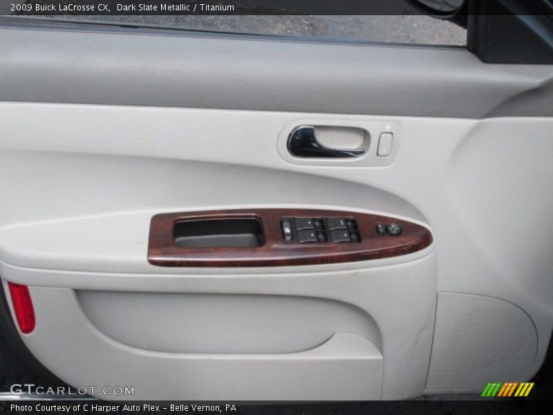 Dark Slate Metallic / Titanium 2009 Buick LaCrosse CX