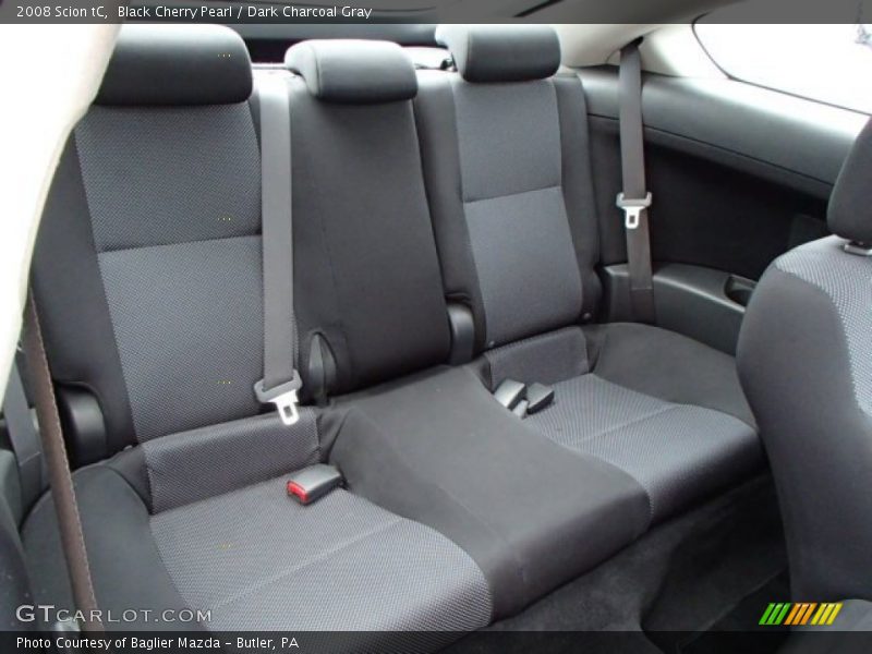 Rear Seat of 2008 tC 