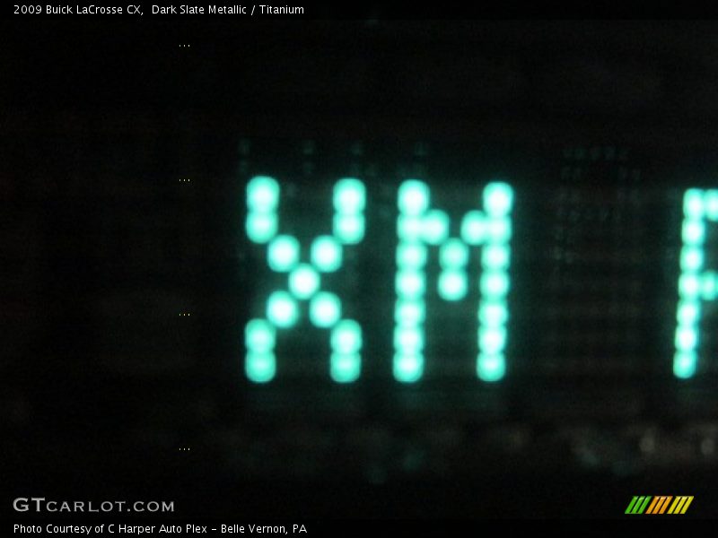 Dark Slate Metallic / Titanium 2009 Buick LaCrosse CX