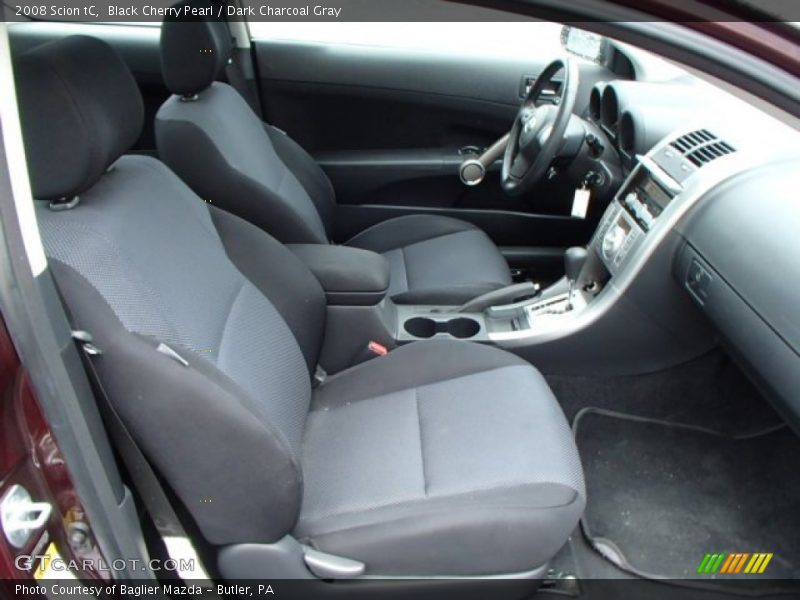  2008 tC  Dark Charcoal Gray Interior