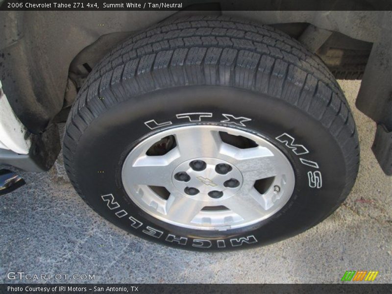 Summit White / Tan/Neutral 2006 Chevrolet Tahoe Z71 4x4
