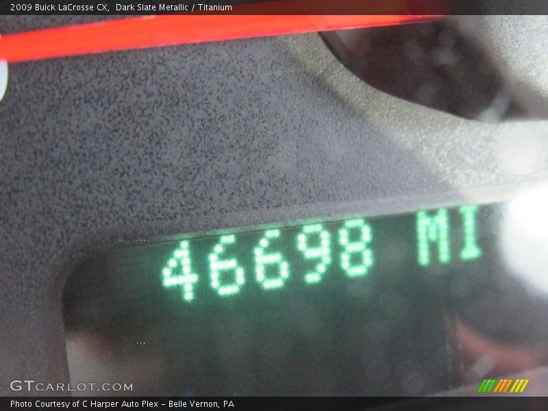 Dark Slate Metallic / Titanium 2009 Buick LaCrosse CX