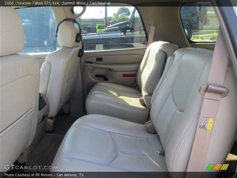 Summit White / Tan/Neutral 2006 Chevrolet Tahoe Z71 4x4