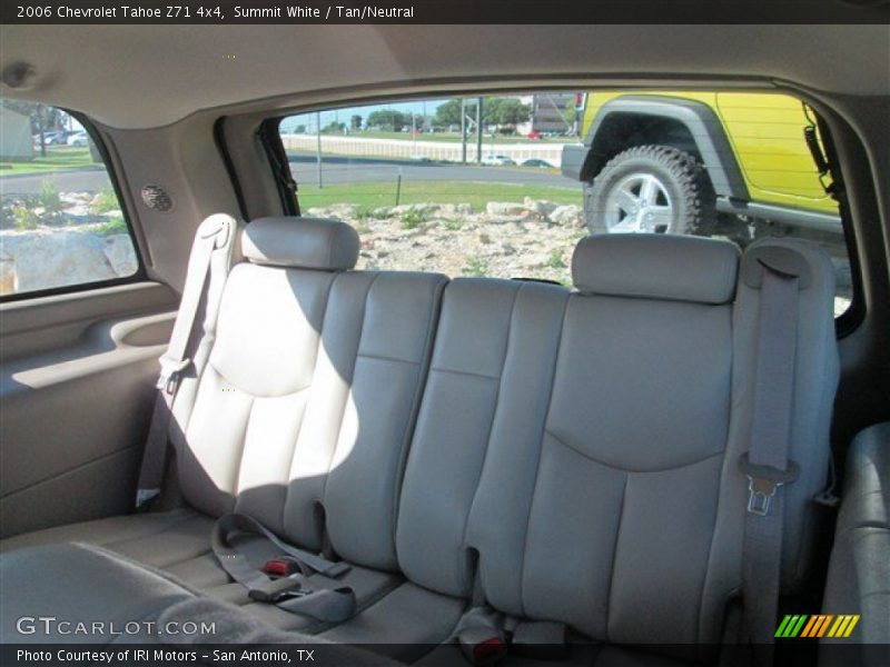 Summit White / Tan/Neutral 2006 Chevrolet Tahoe Z71 4x4
