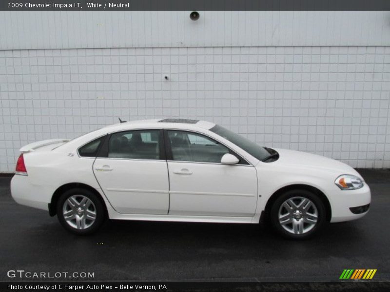 White / Neutral 2009 Chevrolet Impala LT