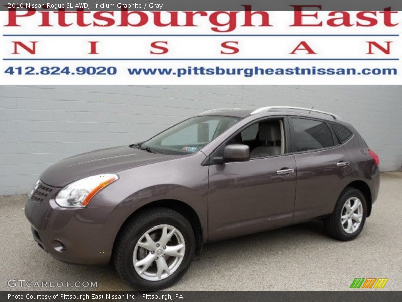 Iridium Graphite / Gray 2010 Nissan Rogue SL AWD