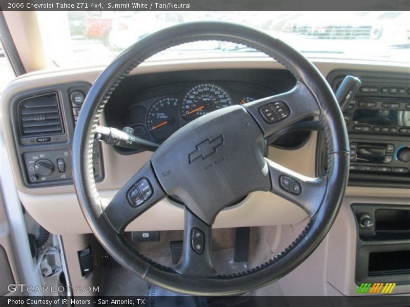 Summit White / Tan/Neutral 2006 Chevrolet Tahoe Z71 4x4
